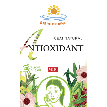 Ceai Antioxidant, M104, 20 plicuri, Fares 623705