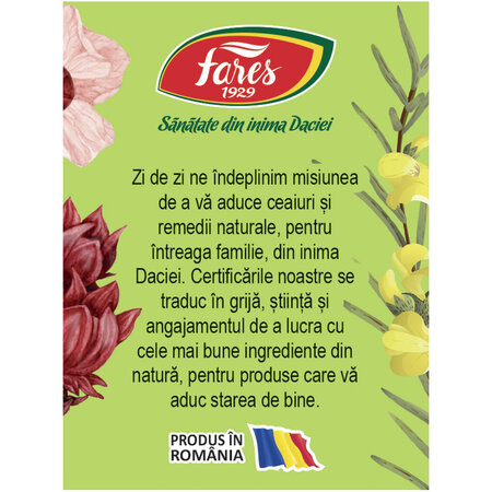 Ceai Antioxidant, M104, 20 plicuri, Fares 623706