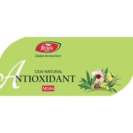 Ceai Antioxidant, M104, 20 plicuri, Fares 623708