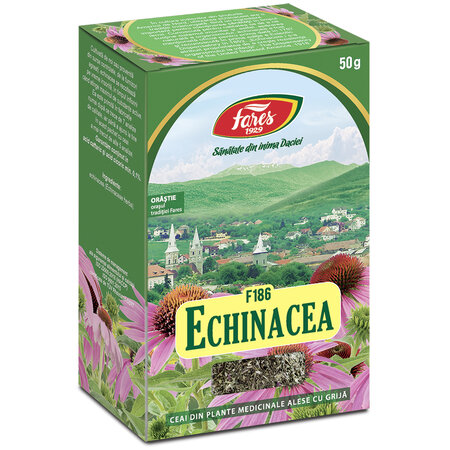 Ceai Echinacea, F186, 50 g, Fares
