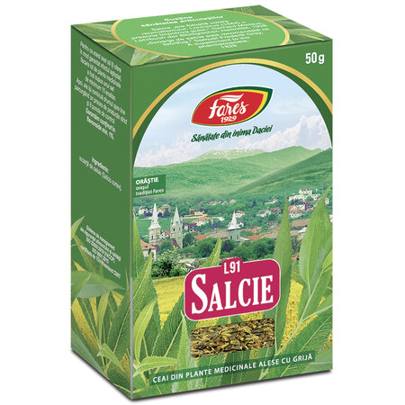 Ceai Salcie scoarta, L91, 50 g, Fares