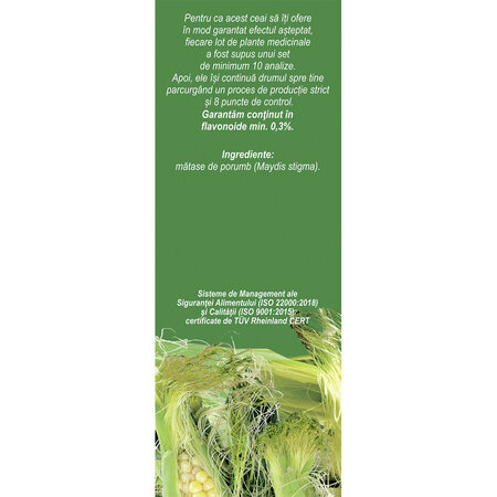 Ceai Matase de Porumb U 83, 50 g, Fares 618082