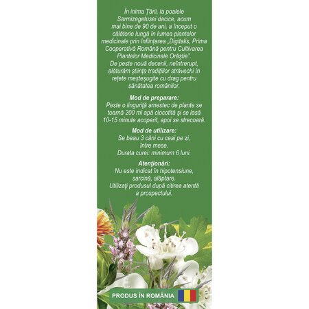Ceai pentru tensiune C36, 50 g, Fares 623761