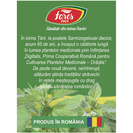 Ceai de Urzica vie F 184, 20 plicuri, Fares 618361