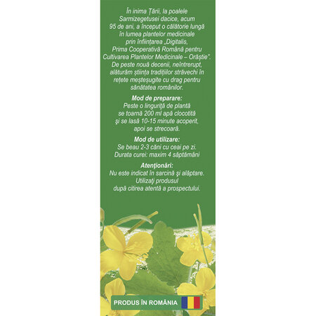 Ceai Rostopasca iarba D 130, 50 g, Fares 618150