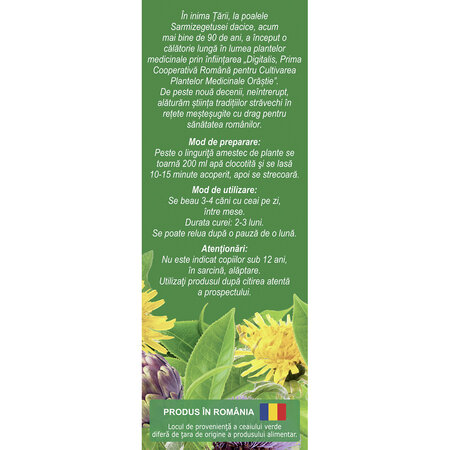 Ceai Colesterol, M102, 50 g, Fares 623601