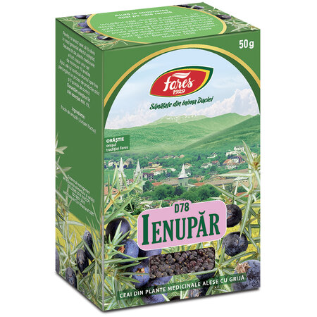 Ceai fructe de Ienupar, D78, 50 g, Fares