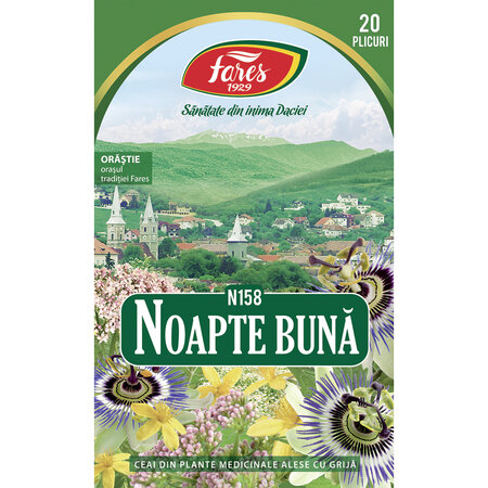 Ceai Noapte Buna, 20 plicuri, Fares 623916
