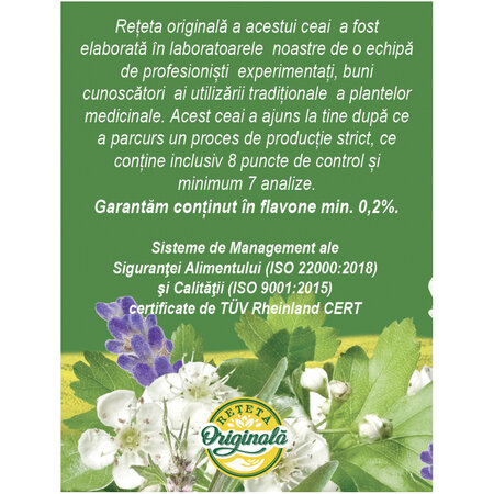 Ceai Calmocard, C23, 20 plicuri, Fares 623678