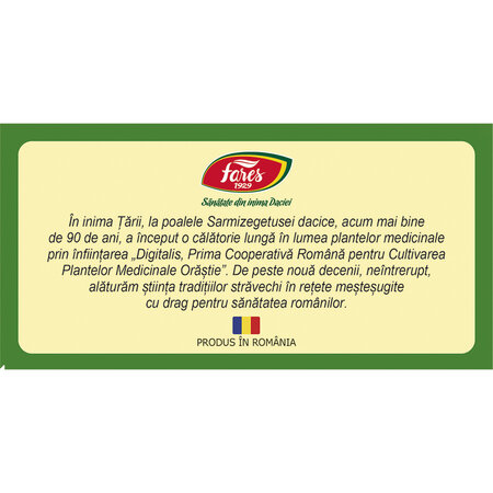 Ceai de menta, 80 plicuri, Fares 624070