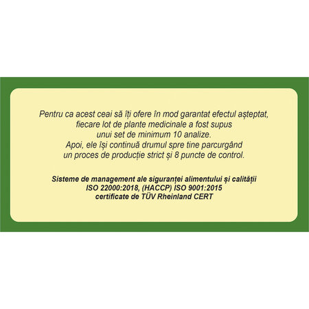 Ceai de menta, 80 plicuri, Fares 624071