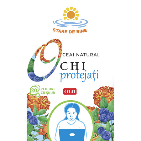 Ceai Ochi Protejati, O141, 20 plicuri, Fares 623922