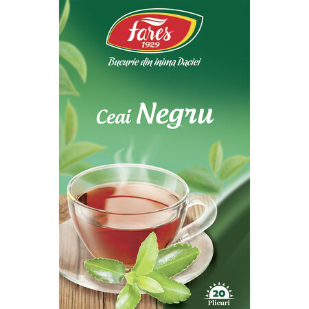 Ceai Negru, 20 plicuri, Fares 623446