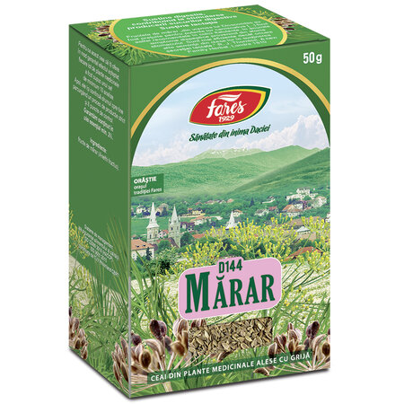 Ceai Marar fructe, D144, 50 g, Fares