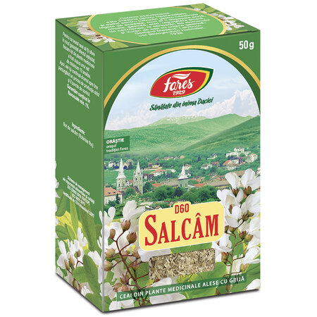 Ceai Salcam flori, D60, 50 g, Fares