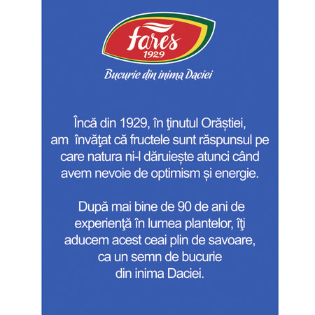 Ceai de Afine Aromfruct, 20 plicuri, Fares 604211