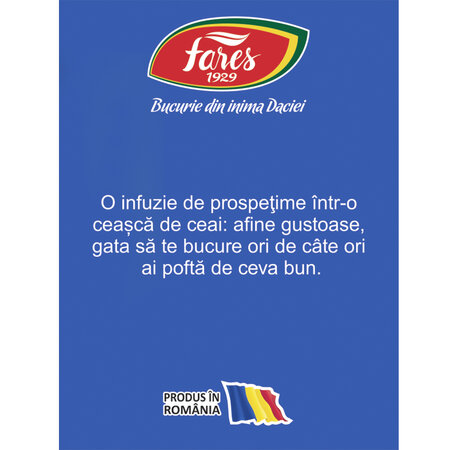 Ceai de Afine Aromfruct, 20 plicuri, Fares 604210