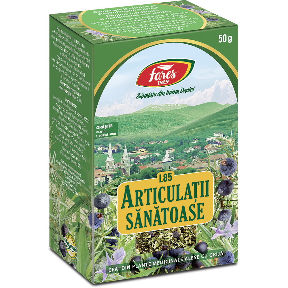 Ceai pentru Articulatii Sanatoase, 50 g, Fares