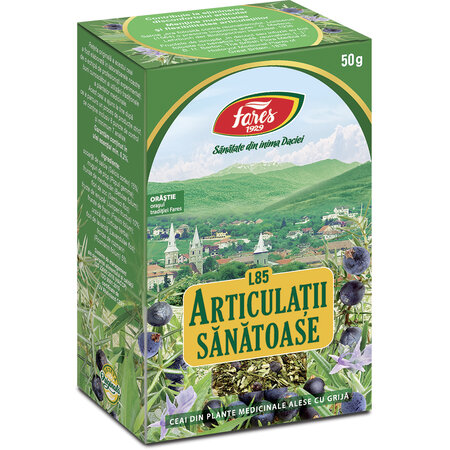 Ceai pentru Articulatii Sanatoase,  L85, 50 g, Fares