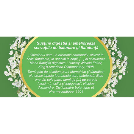 Ceai fructe de Chimion D 118, 20 plicuri, Fares 618543