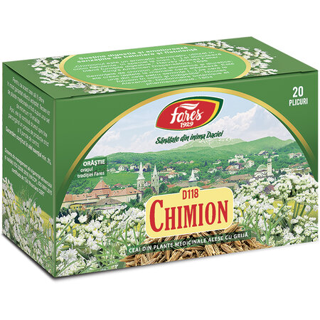Ceai fructe de Chimion, D118, 20 plicuri, Fares