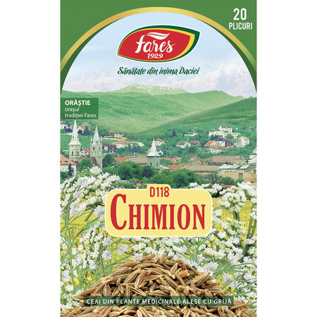Ceai fructe de Chimion D 118, 20 plicuri, Fares 618540