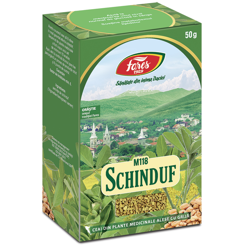 Ceai Schinduf seminte M 118, 50 g, Fares