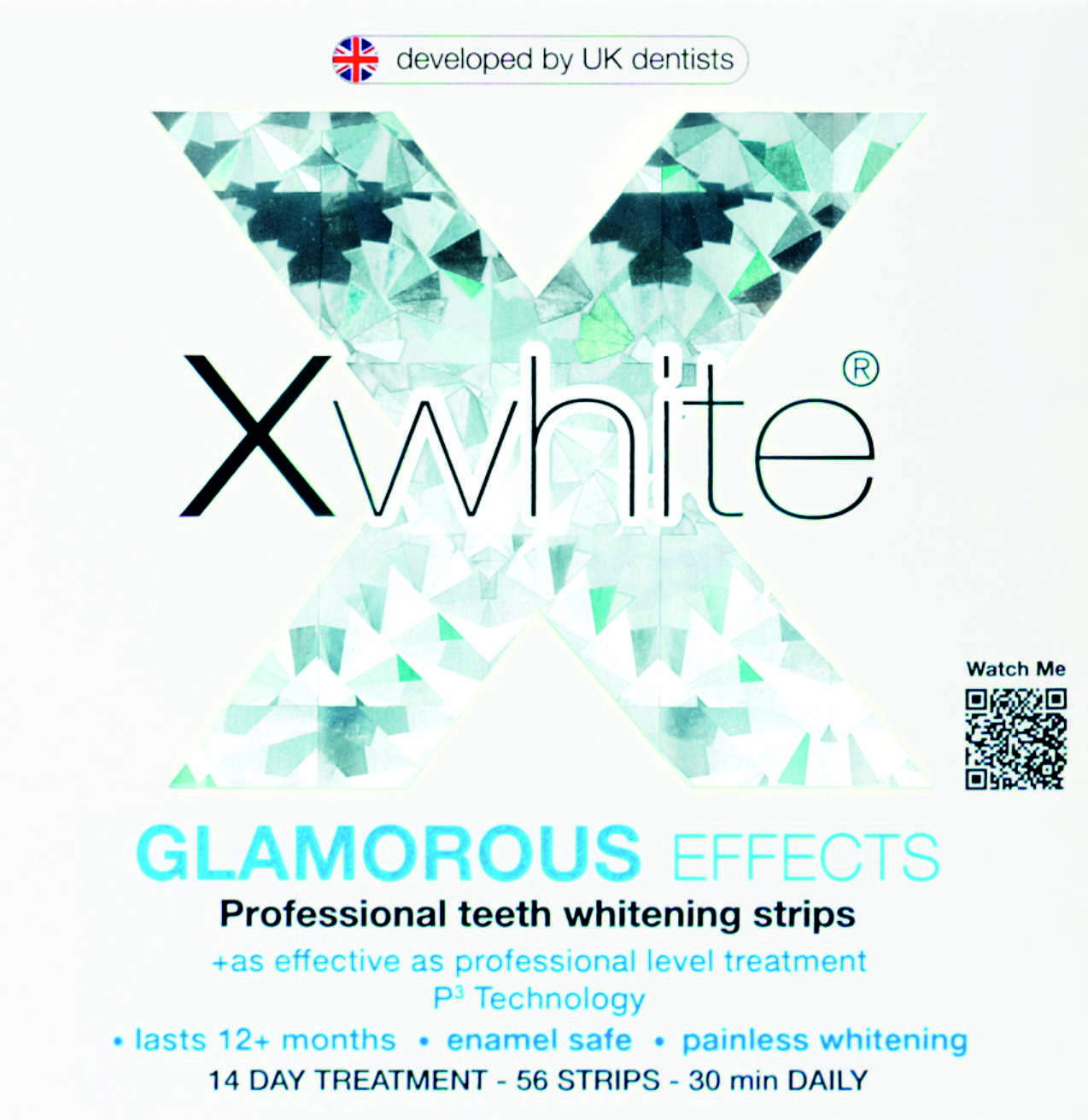 Benzi de albire dinti XWhite Glamorous Effects, 56 bucati, Belmar