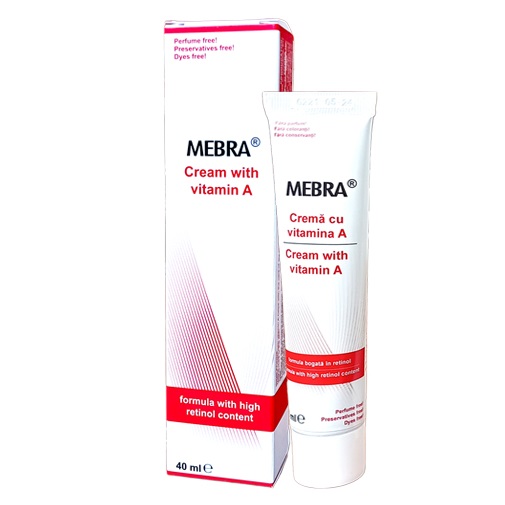 Crema cu Vitamina A, 40 ml, Mebra