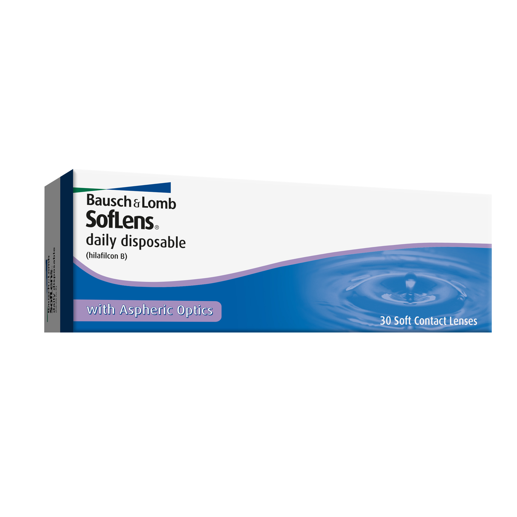 Lentile de contact -3.50 SofLens 1 Day, 30 bucati, Bausch Lomb