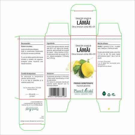 Extract din scoarta de Lamai, 50 ml, Plant Extrakt 738233