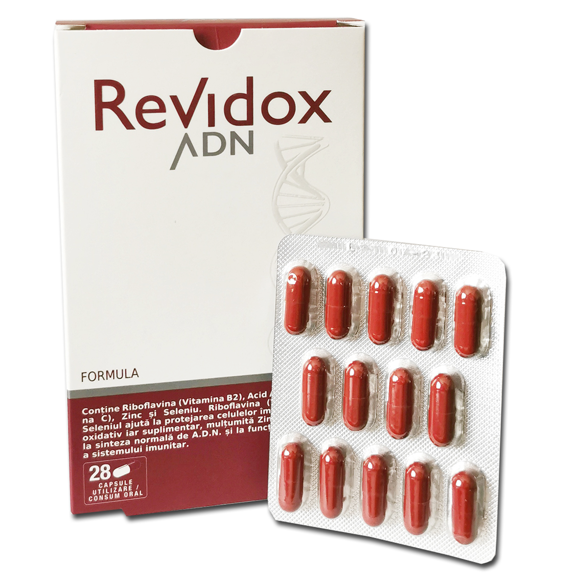 Revidox ADN, 28 capsule, Actafarma