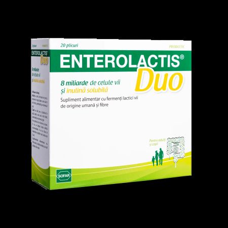 Enterolactis Duo, 20 plicuri, Sofar