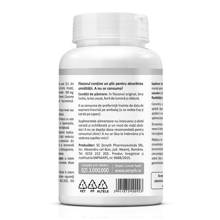 Curcumin, 60 capsule, Zenyth 623307