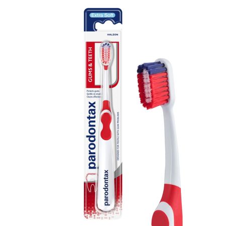 Periuta de dinti Gums & Teeth Extra Soft Parodontax, 1 bucata, Haleon 683724