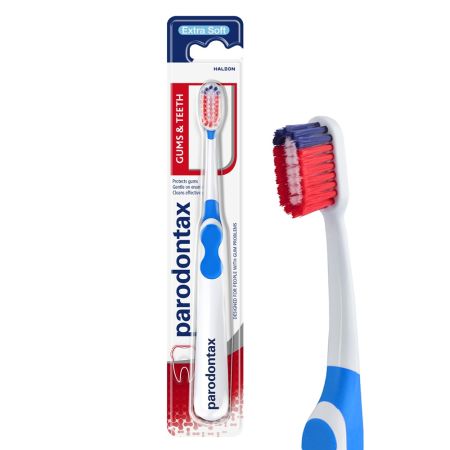 Periuta de dinti Gums & Teeth Extra Soft Parodontax, 1 bucata, Haleon 683722