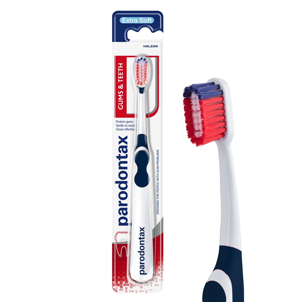 Periuta de dinti Gums & Teeth Extra Soft Parodontax, 1 bucata, Haleon