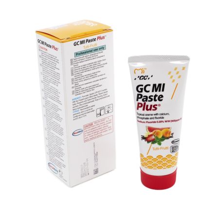 Crema dentara topica remineralizanta pe baza de apa cu aroma de tutti frutti Mi Paste Plus, 40 g, GC 654158