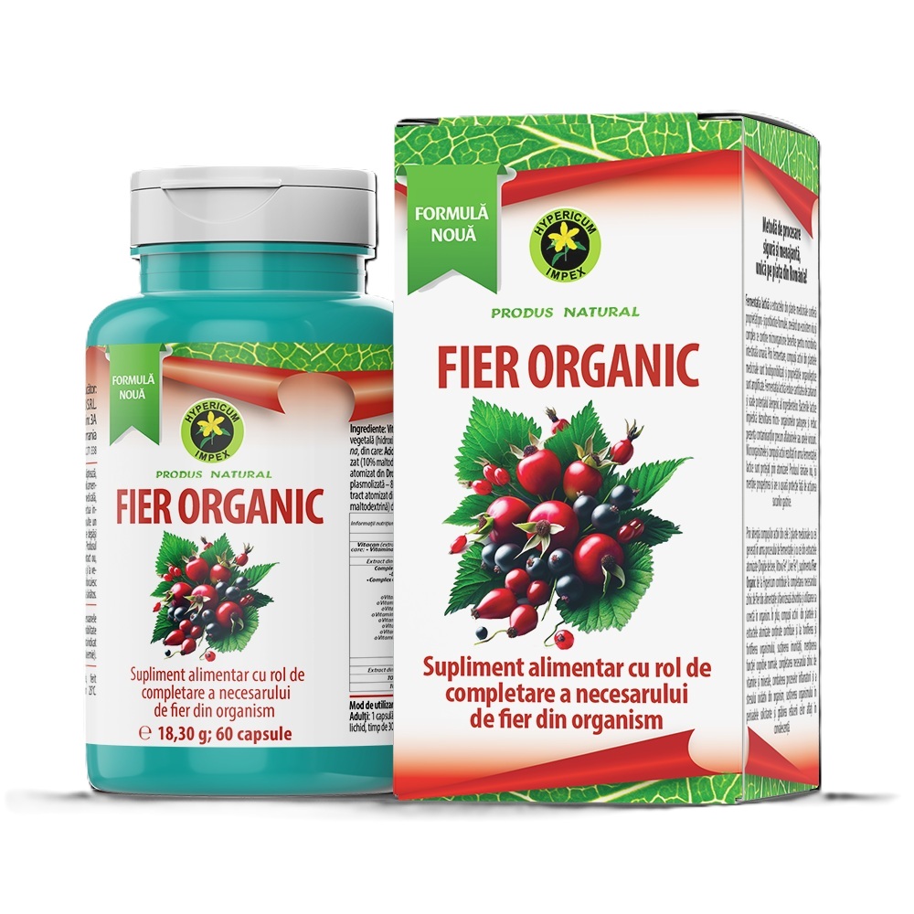 Fier Organic, 60 capsule, Hypericum