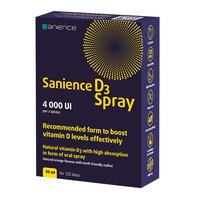 Sanience D3 Spray, 4000 UI, 50 ml, Sanience