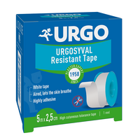 Banda autoadeziva pentru fixare pansamente non-ocluzive UrgoSyval, 5 m x 2.5 cm, Urgo