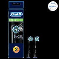 Rezerve periuta de dinti electrica Cross Action Black Edition, 2 buc, Oral-B