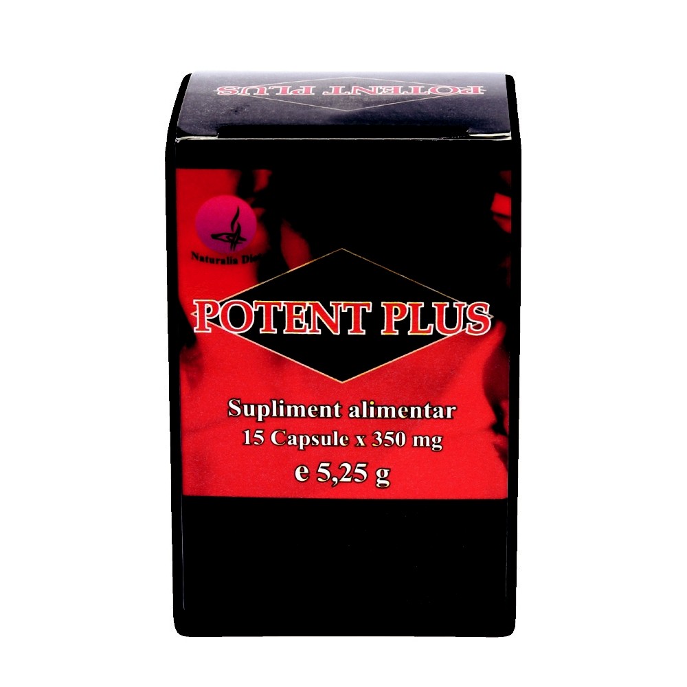 Potent Plus 350mg, 15 capsule, Naturalia Diet