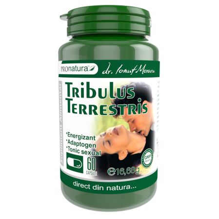 Tribulus Terrestris, 60 capsule, Pro Natura