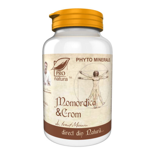 Momordica & Crom, 60 capsule, Pro Natura