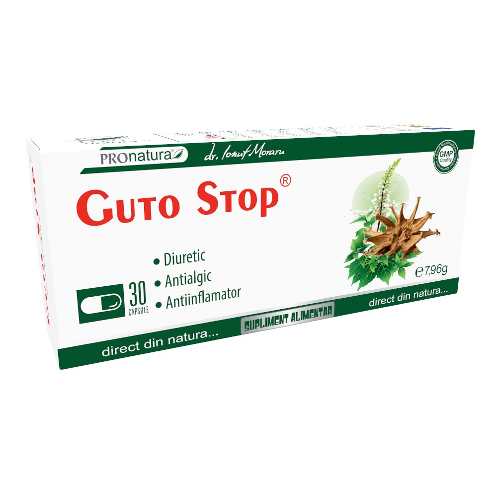 Guto Stop, 30 capsule, Pro Natura