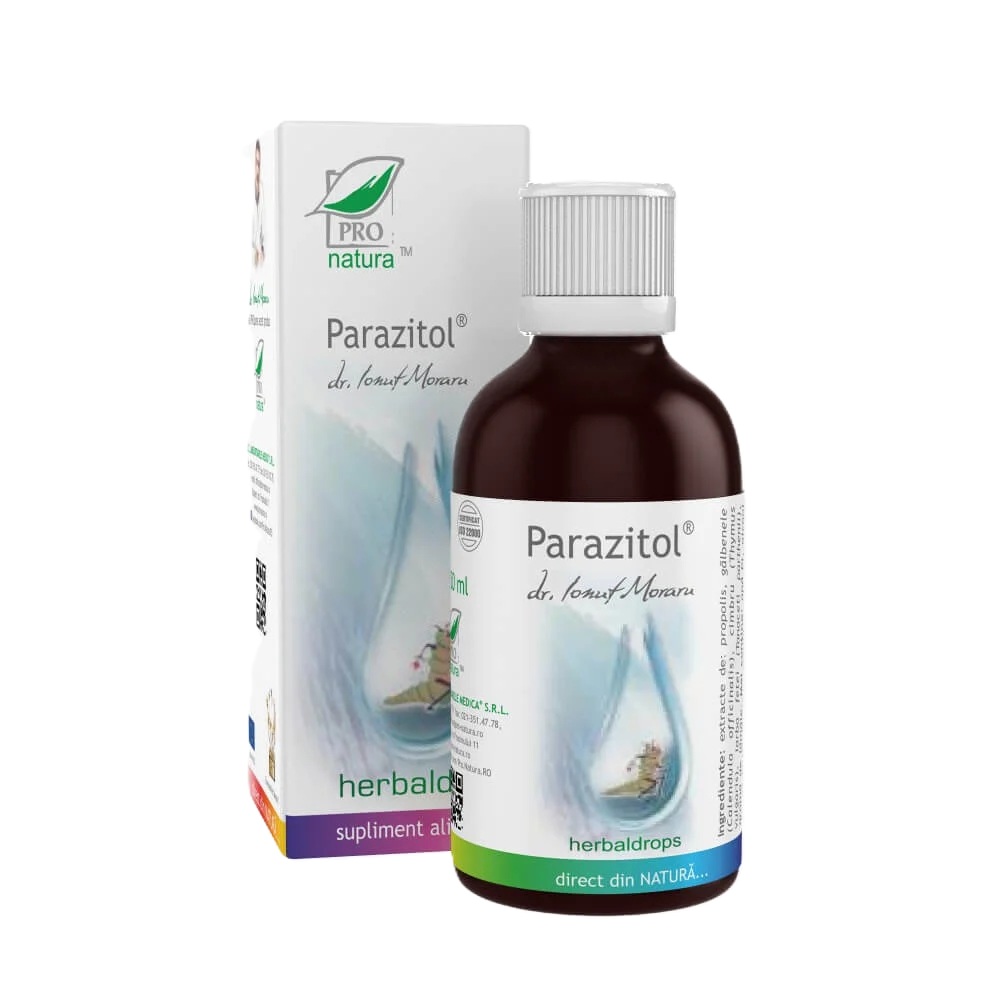 Parazitol herbal drops, 50 ml, Pro Natura