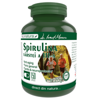 Spirulina varstei a III-a, 150 capsule, Pro Natura