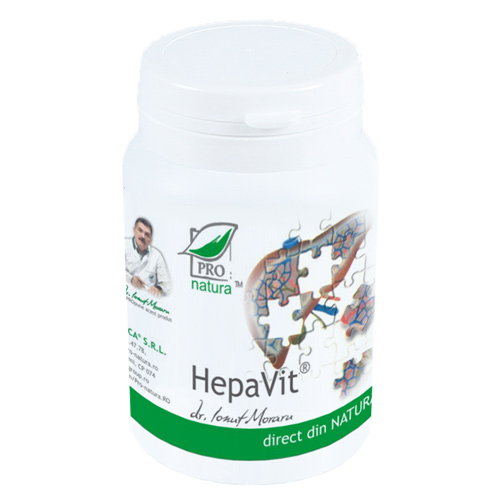 Hepavit, 60 capsule, Pro Natura