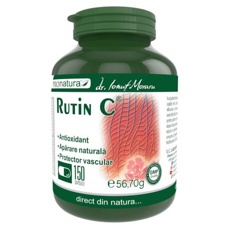 Rutin C, 150 capsule, Pro Natura